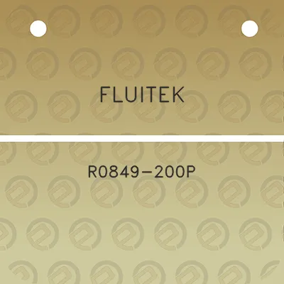 fluitek-r0849-200p