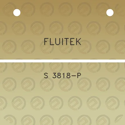 fluitek-s-3818-p