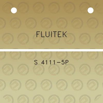 fluitek-s-4111-5p