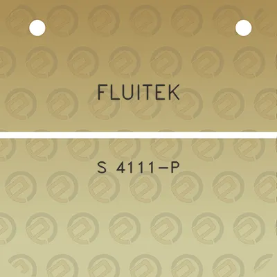 fluitek-s-4111-p