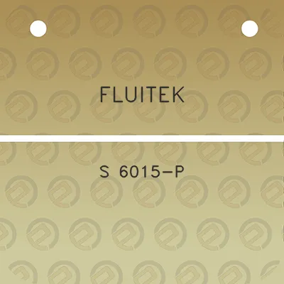 fluitek-s-6015-p