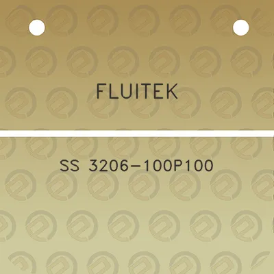 fluitek-ss-3206-100p100