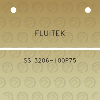 fluitek-ss-3206-100p75