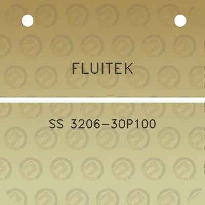 fluitek-ss-3206-30p100