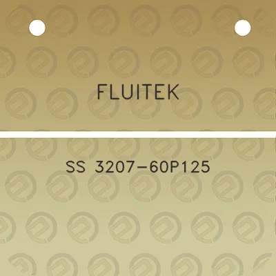 fluitek-ss-3207-60p125