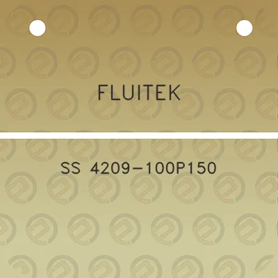 fluitek-ss-4209-100p150