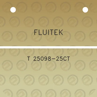 fluitek-t-25098-25ct