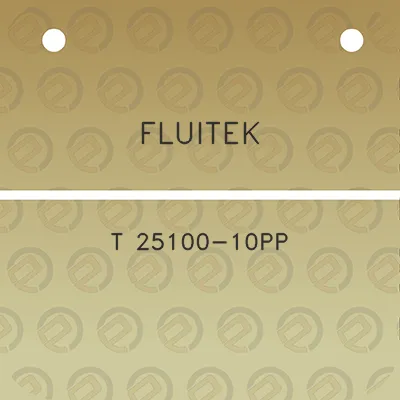 fluitek-t-25100-10pp