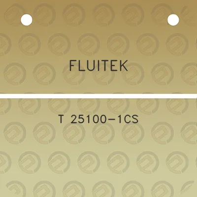 fluitek-t-25100-1cs