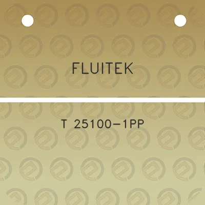 fluitek-t-25100-1pp