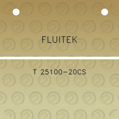 fluitek-t-25100-20cs