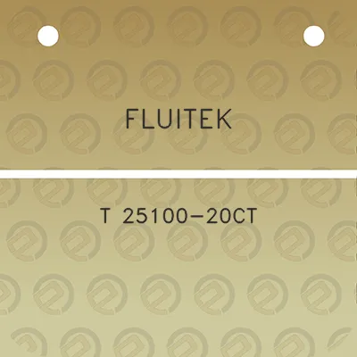 fluitek-t-25100-20ct