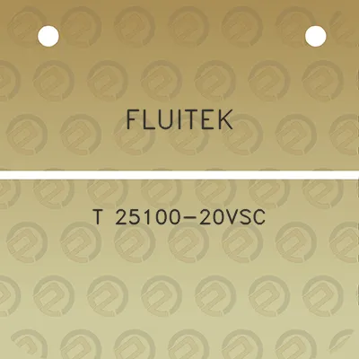 fluitek-t-25100-20vsc