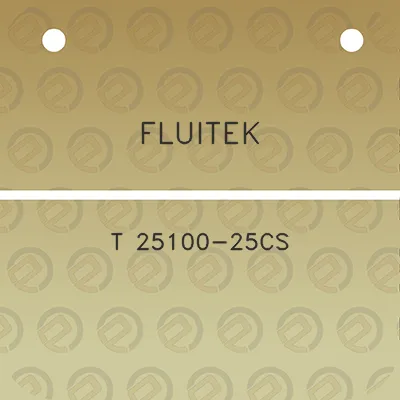 fluitek-t-25100-25cs