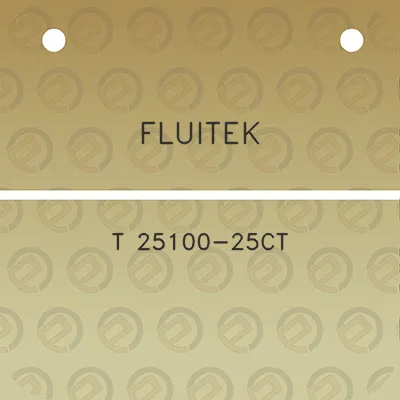 fluitek-t-25100-25ct