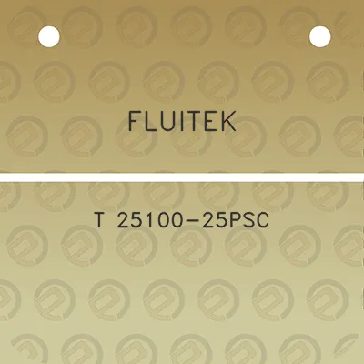 fluitek-t-25100-25psc