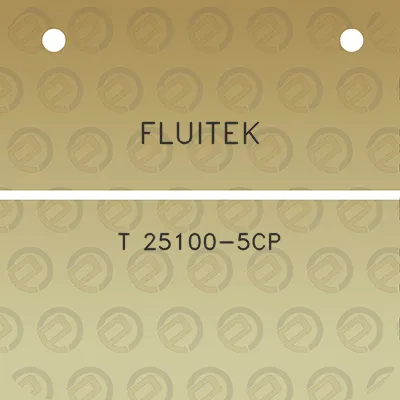 fluitek-t-25100-5cp