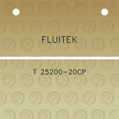 fluitek-t-25200-20cp