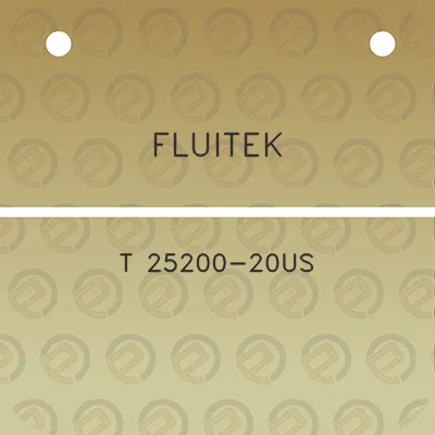 fluitek-t-25200-20us