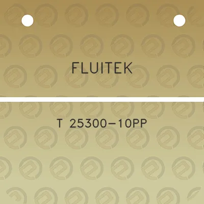 fluitek-t-25300-10pp