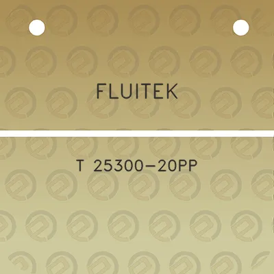 fluitek-t-25300-20pp