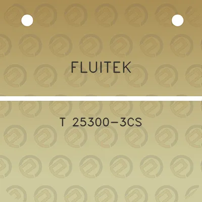 fluitek-t-25300-3cs