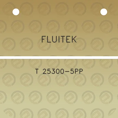 fluitek-t-25300-5pp