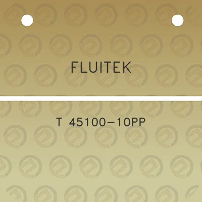 fluitek-t-45100-10pp