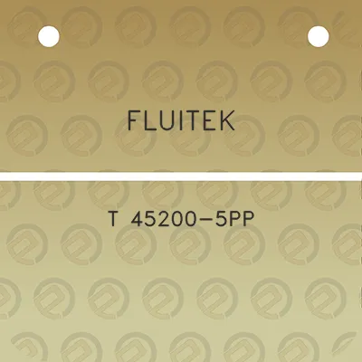 fluitek-t-45200-5pp