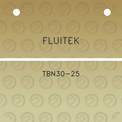 fluitek-tbn30-25