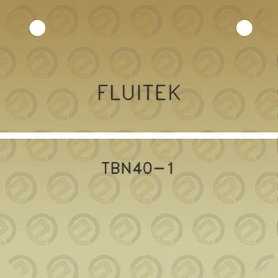 fluitek-tbn40-1