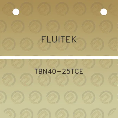 fluitek-tbn40-25tce