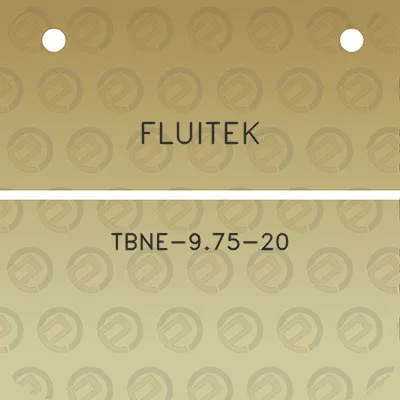 fluitek-tbne-975-20