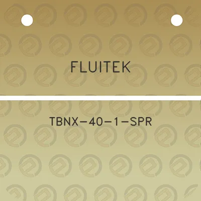 fluitek-tbnx-40-1-spr