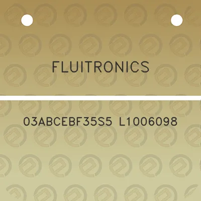 fluitronics-03abcebf35s5-l1006098