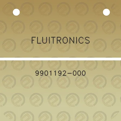 fluitronics-9901192-000