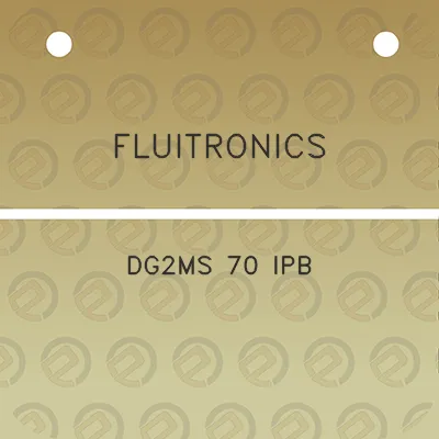 fluitronics-dg2ms-70-ipb