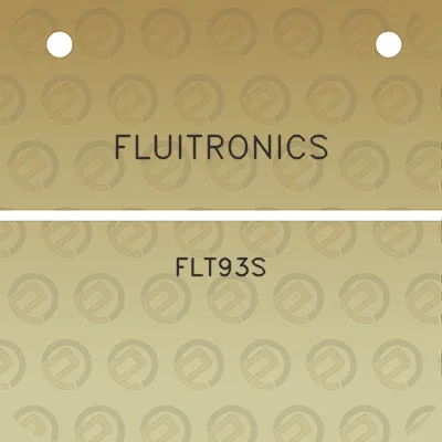 fluitronics-flt93s