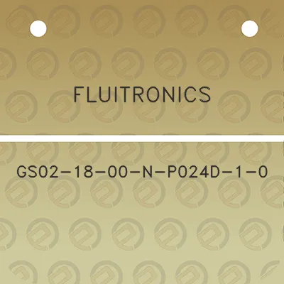 fluitronics-gs02-18-00-n-p024d-1-0