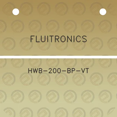 fluitronics-hwb-200-bp-vt