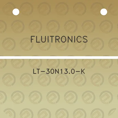 fluitronics-lt-30n130-k