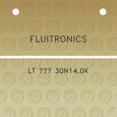 fluitronics-lt-30n140k