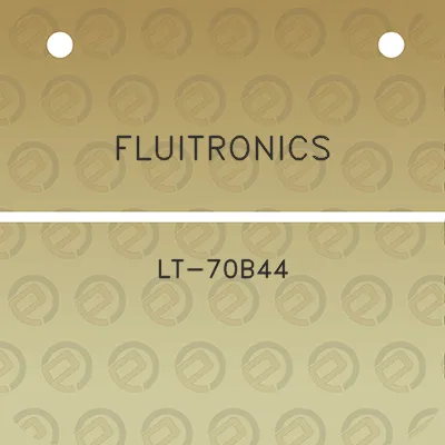 fluitronics-lt-70b44