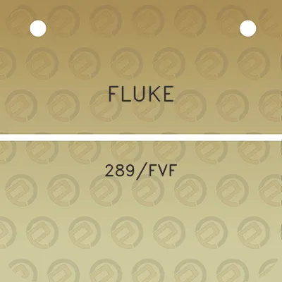 fluke-289fvf