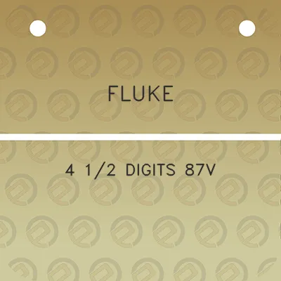 fluke-4-12-digits-87v