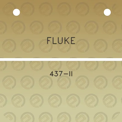 fluke-437-ii