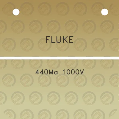 fluke-440ma-1000v