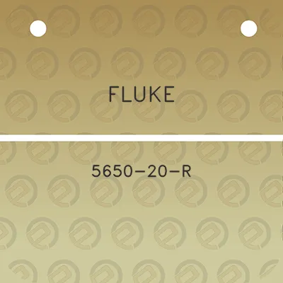 fluke-5650-20-r