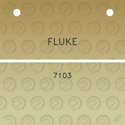 fluke-7103