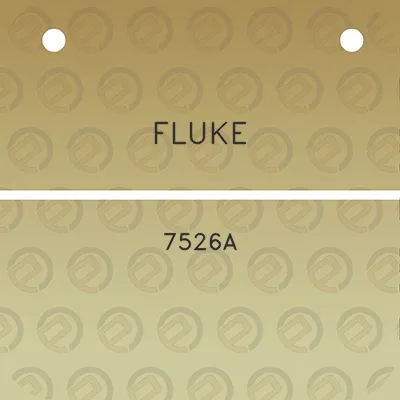 fluke-7526a